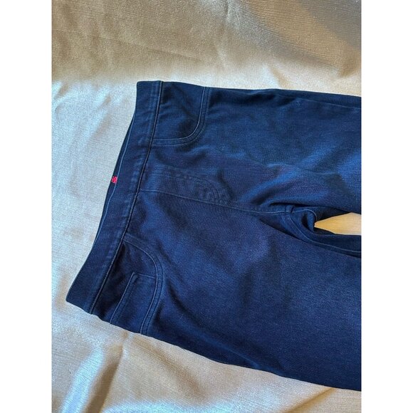 Spanx Skinny Pull On Jeans Womens Medium Dark Blue Legging Jegging Jeans Pants - Picture 5 of 11